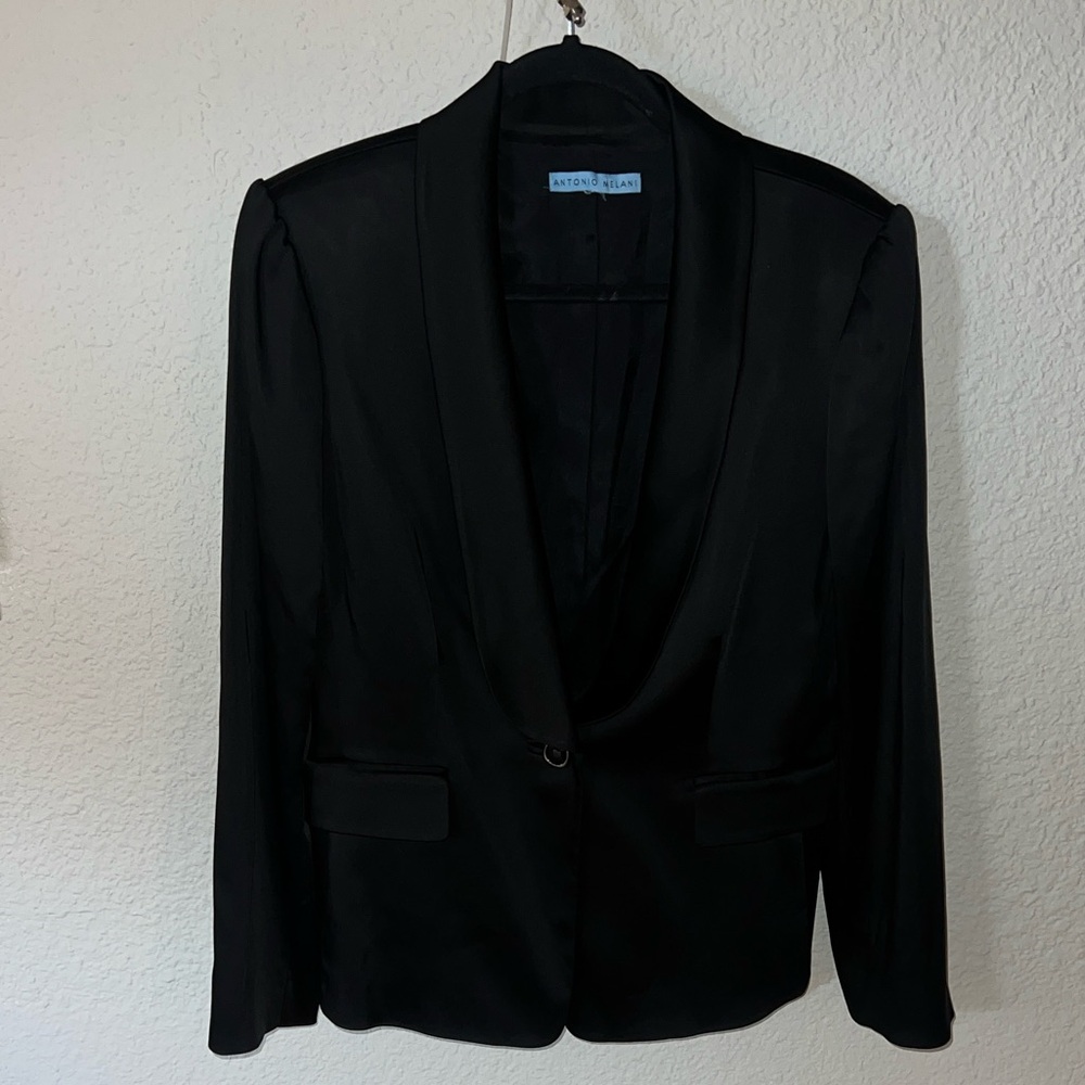 ANTONIO MELANI Classic Black Blazer